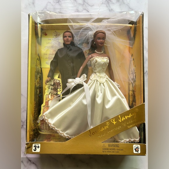 Integrity Toys Special Edition Royal Heritage Wedding Jordan And Janay Doll Set